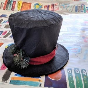 NEW Pier 1 Snowman Top Hat Christmas Tree Topper